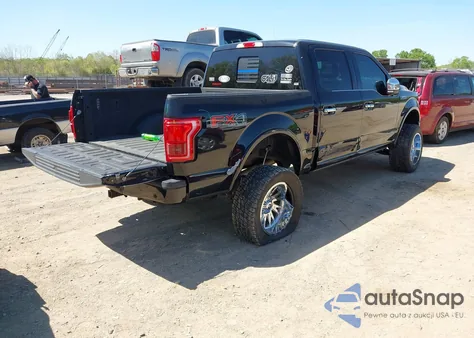 2016 Ford F-150 Platinum from USA, damaged, VIN 1FTEW1EF6GFA27718